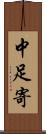 中足寄 Scroll