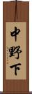 中野下 Scroll
