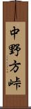 中野方峠 Scroll