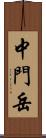 中門岳 Scroll