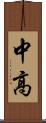 中高 Scroll