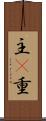 主(P) Scroll