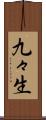 九々生 Scroll