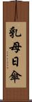 乳母日傘 Scroll
