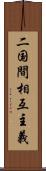 二国間相互主義 Scroll