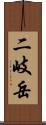 二岐岳 Scroll