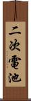 二次電池 Scroll