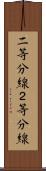 二等分線 Scroll