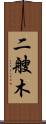 二艘木 Scroll
