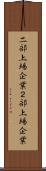 二部上場企業 Scroll