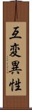 互変異性 Scroll