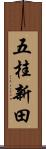 五桂新田 Scroll