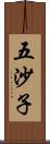 五沙子 Scroll