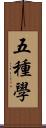 五種學 Scroll