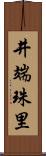 井端珠里 Scroll