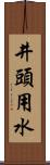 井頭用水 Scroll