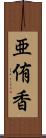 亜侑香 Scroll