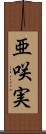 亜咲実 Scroll