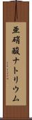 亜硝酸ナトリウム Scroll