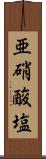 亜硝酸塩 Scroll