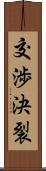 交渉決裂 Scroll