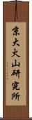 京大火山研究所 Scroll