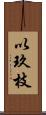 以玖枝 Scroll