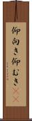 仰向き Scroll