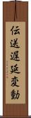 伝送遅延変動 Scroll