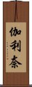 伽利奈 Scroll