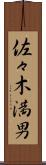 佐々木満男 Scroll
