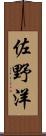 佐野洋 Scroll