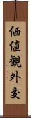 価値観外交 Scroll