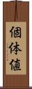 個体値 Scroll