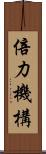 倍力機構 Scroll