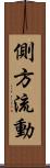 側方流動 Scroll