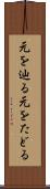 元を辿る Scroll