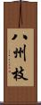 八州枝 Scroll