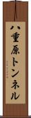 八重原トンネル Scroll