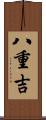 八重吉 Scroll