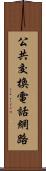 公共交換電話網路 Scroll