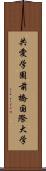 共愛学園前橋国際大学 Scroll