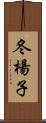 冬楊子 Scroll
