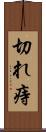 切れ痔 Scroll