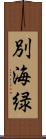 別海緑 Scroll