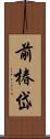 前椿岱 Scroll
