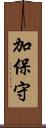 加保守 Scroll