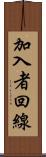 加入者回線 Scroll