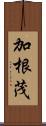加根茂 Scroll