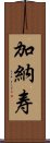 加納寿 Scroll